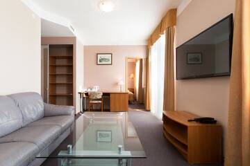 Фото номера Люкс с сауной Отель Narva Hotell г. Нарва 5